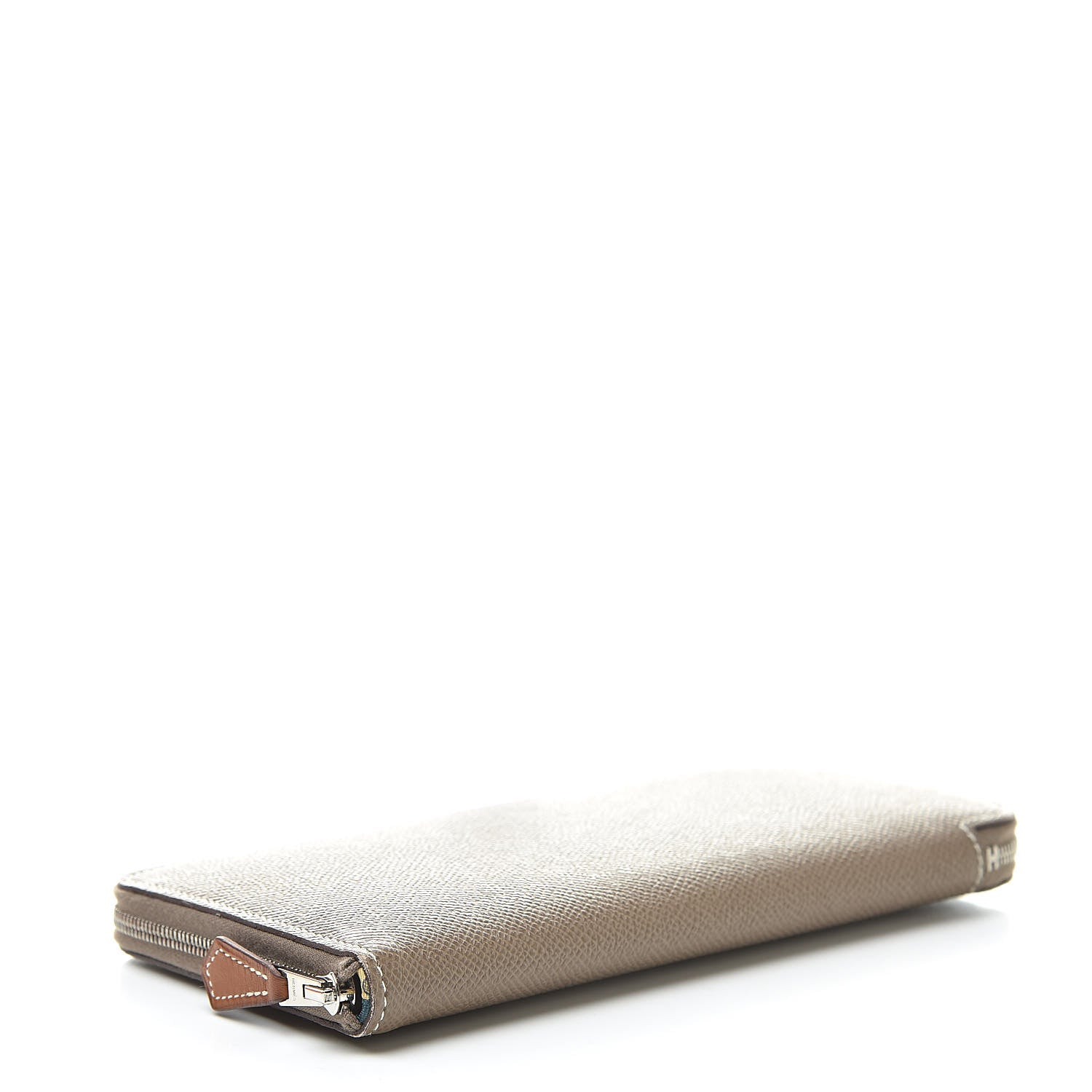 Hermes Epsom Silk'in Wallet Etoupe 4 of 10