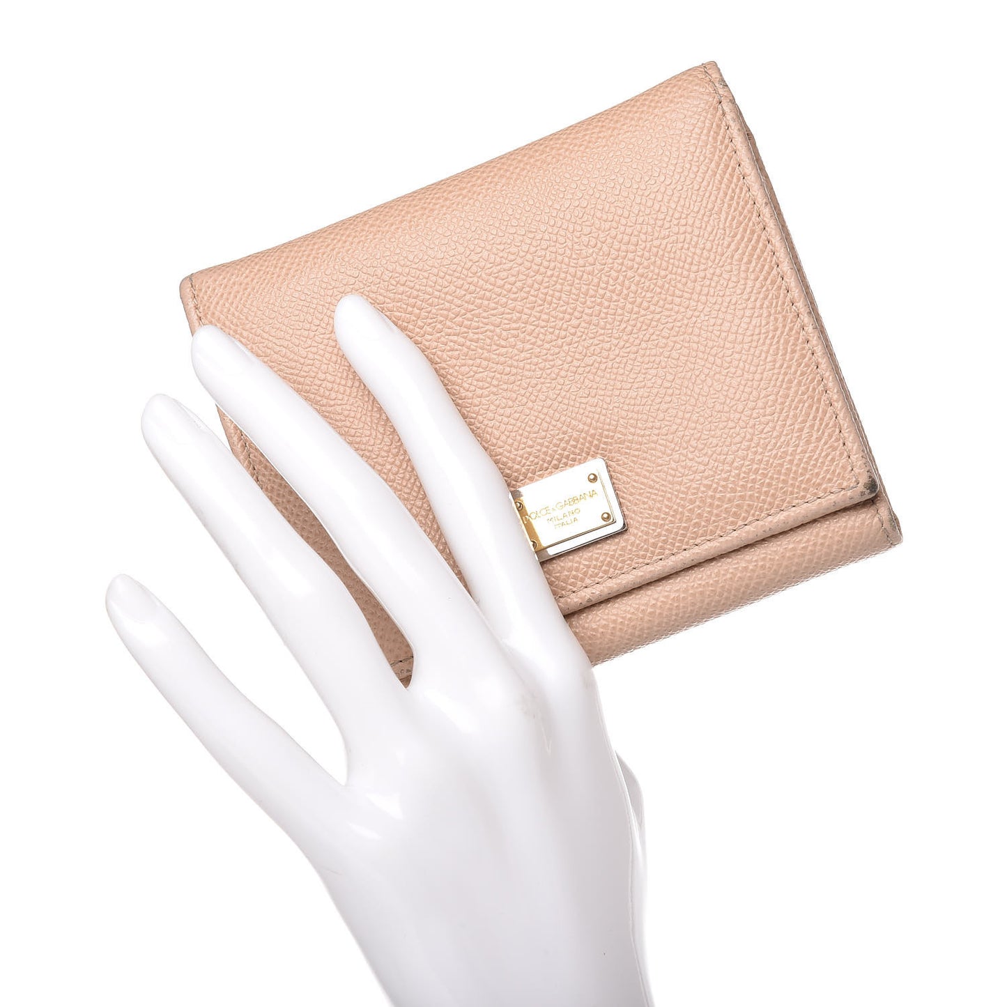 Dauphine Compact Wallet Cipria
