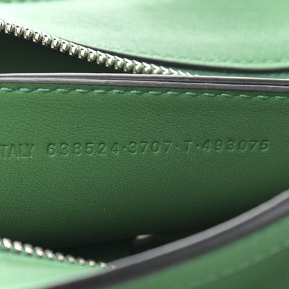 Balenciaga Smooth Calfskin Neo Classic Silver Hardware Mini City Grass Green 8 of 11