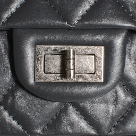 Chanel Aged Calfskin 2.55 Reissue 227 Flap Grey 5 of 8