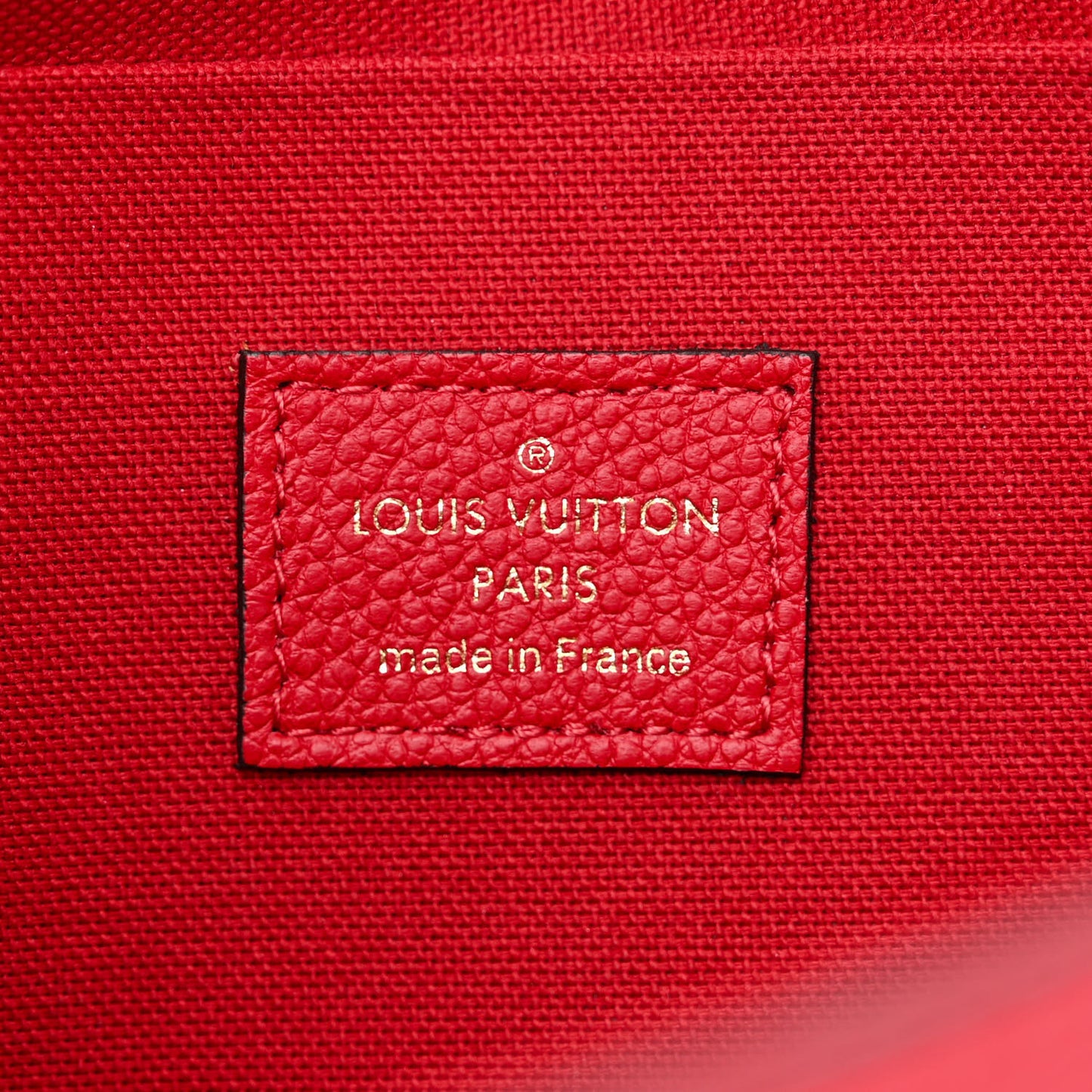 Empreinte Pochette Felicie Chain Wallet Cherry