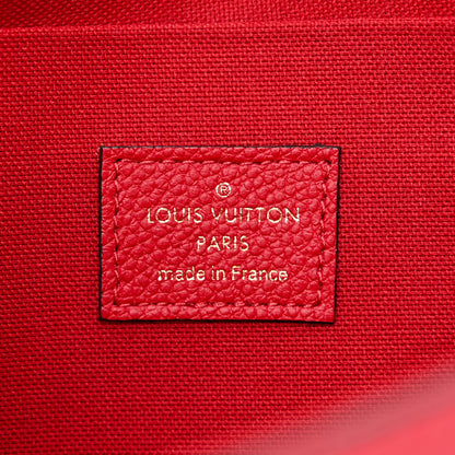 Louis Vuitton Empreinte Pochette Felicie Chain Wallet Cherry 6 of 11