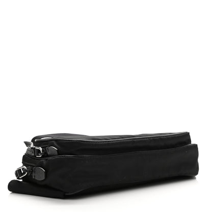 Prada Tessuto Nylon Saffiano Belt Bag Black 4 of 12
