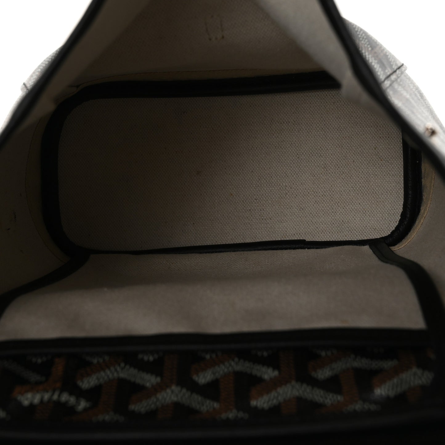 Goyardine Calfskin Mini Alpin Backpack Black