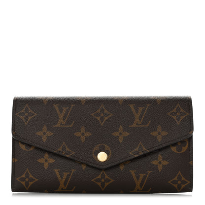 Louis Vuitton Monogram Sarah Wallet NM Rose Ballerine 1 of 9