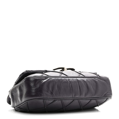 Chanel Lambskin Quilted Giant CC Flap Shoulder Bag Purple 4 of 10