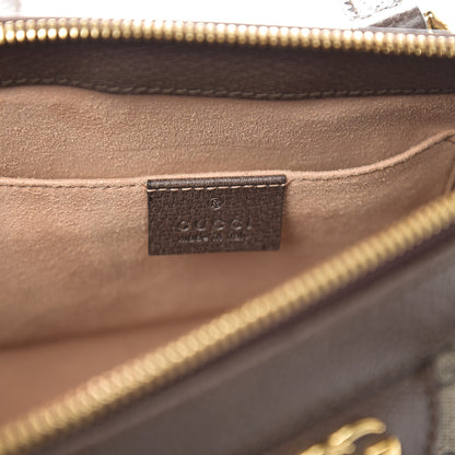 Gucci GG Supreme Monogram Small Ophidia Tote Bag Brown 5 of 9