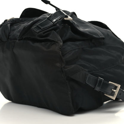 Prada Nylon Vela Medium Backpack Black 9 of 11