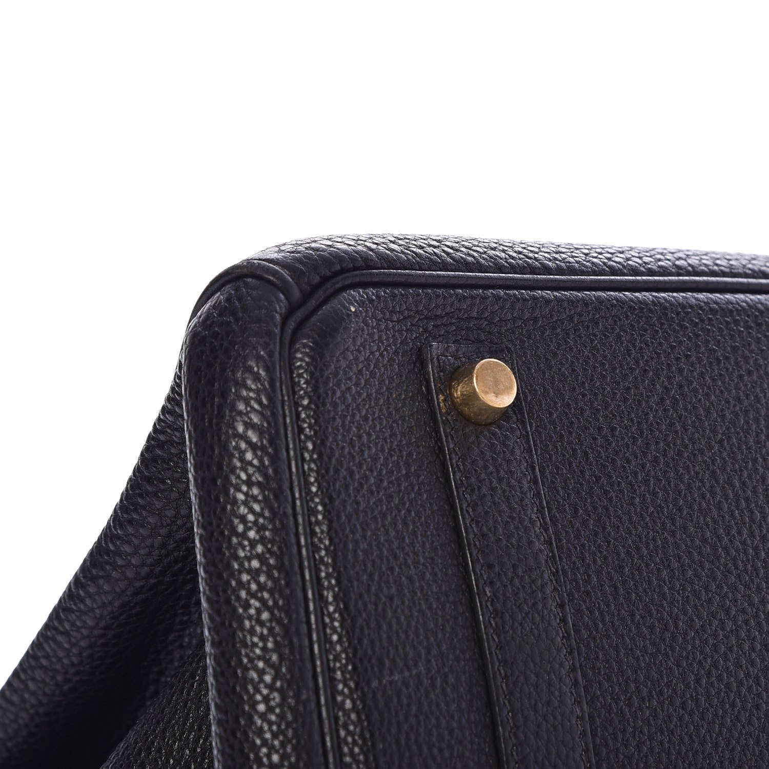 Hermes Taurillon Clemence Birkin 35 Black 15 of 32