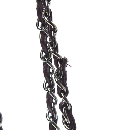 Chanel Lambskin Quilted Jumbo Double Flap Purple 8 of 12