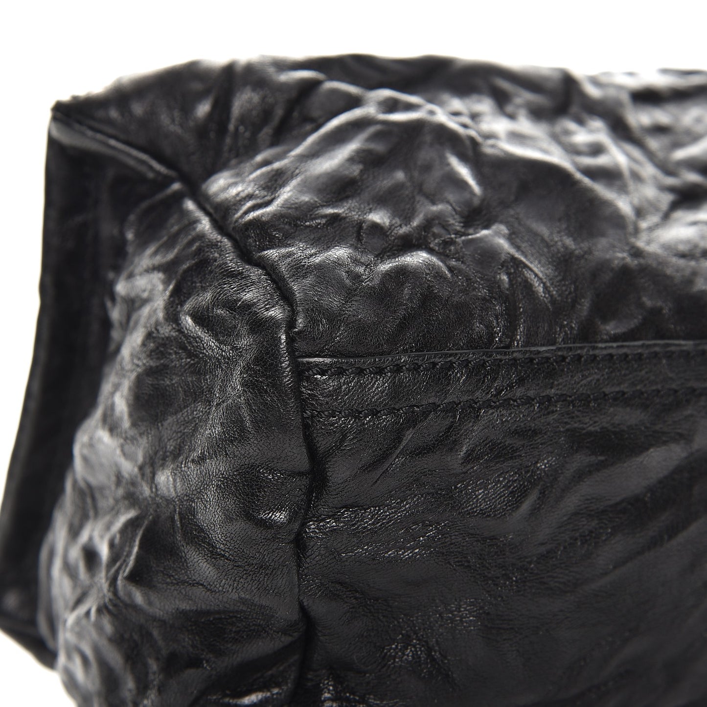 Tumbled Sheepskin Mini Pandora Black