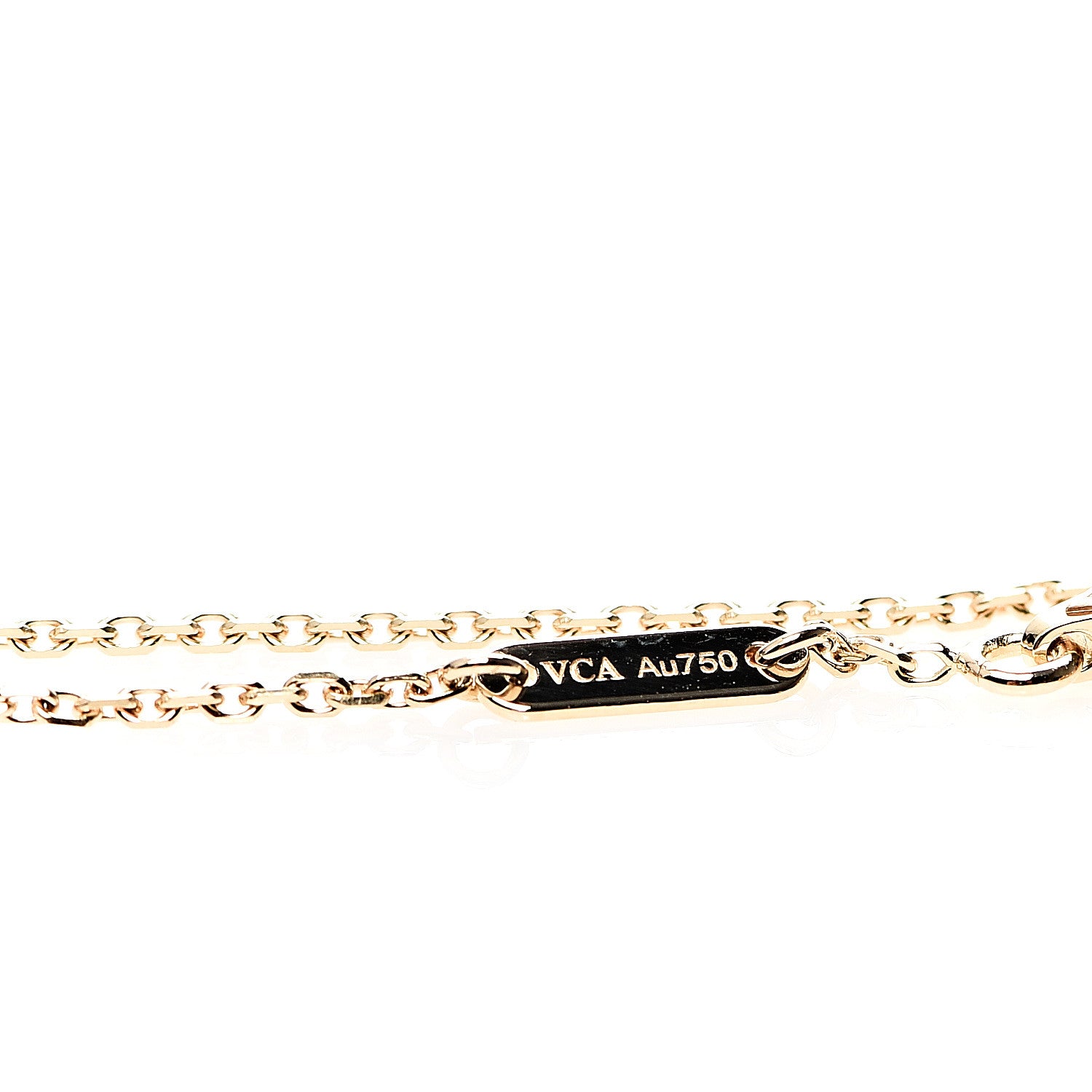 Van Cleef & Arpels 18K Yellow Gold Mother of Pearl Sweet Alhambra Bracelet 4 of 7