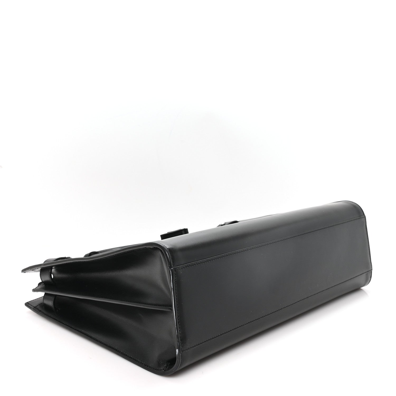 Saint Laurent Calfskin Large Thin Sac De Jour Black 4 of 11