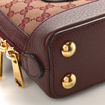 Gucci Monogram Azalea Calfskin Mini Horsebit 1955 Top Handle Bag 8 of 13