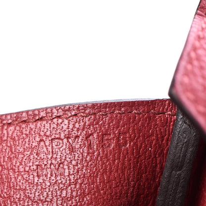 Hermes Togo Birkin 30 Rouge Grenat 14 of 35