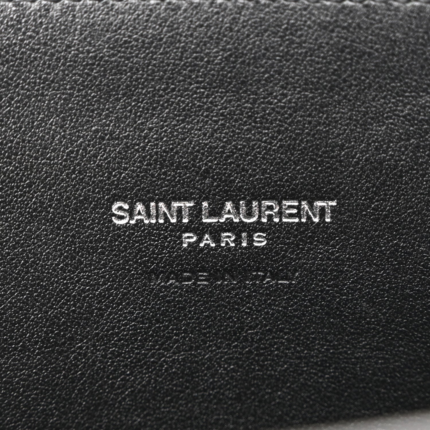 Saint Laurent Calfskin Crocodile Embossed Nano Sac De Jour Black 6 of 13