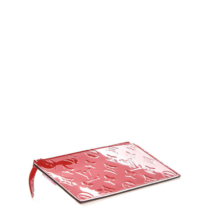 Louis Vuitton Vernis Felicie Chain Wallet Zippered Insert Cherry 4 of 6