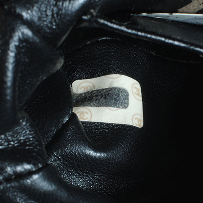 Chanel Velvet Quilted Mini Evening Flap Bag Black 8 of 10
