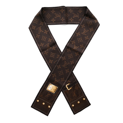 Louis Vuitton Silk Monogram New Denim Bandeau Ebene 1 of 4