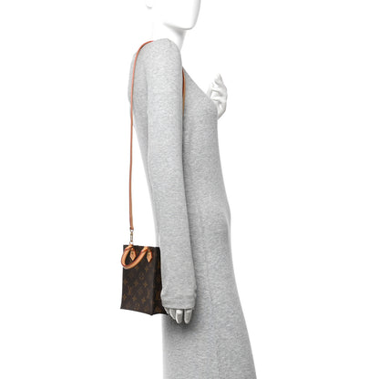 Louis Vuitton Monogram Petit Sac Plat 2 of 11