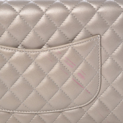 Chanel Lambskin Quilted Fantasy Pearl Flap Light Gold 11 of 11
