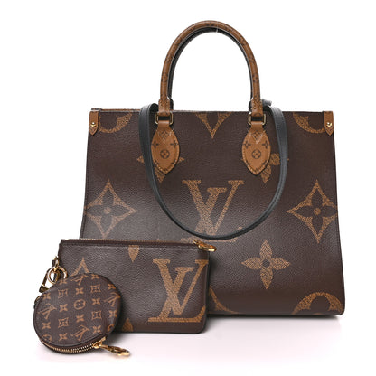 Louis Vuitton Reverse Monogram Giant Onthego MM 3 of 10