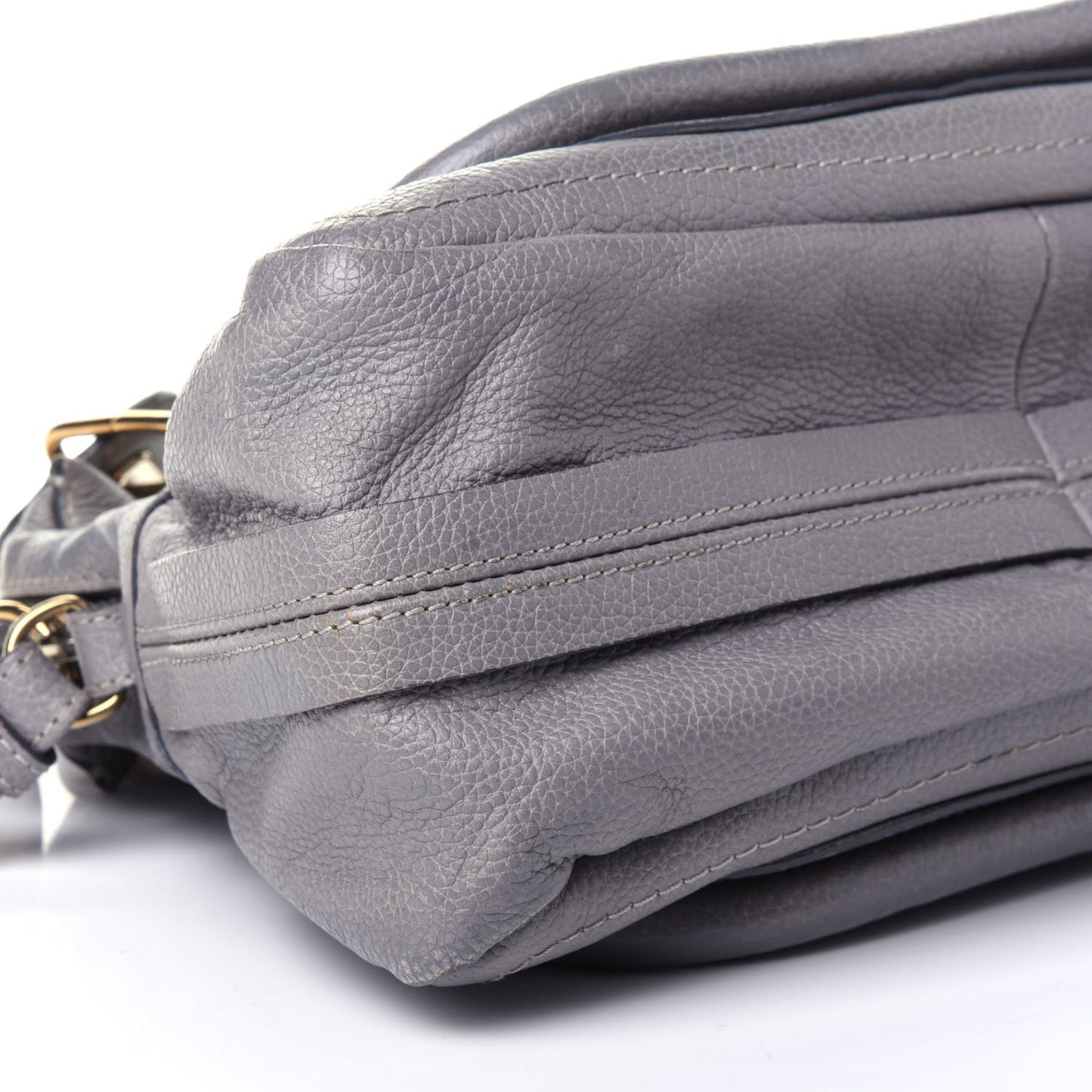 Calfskin Small Paraty Cashmere Grey