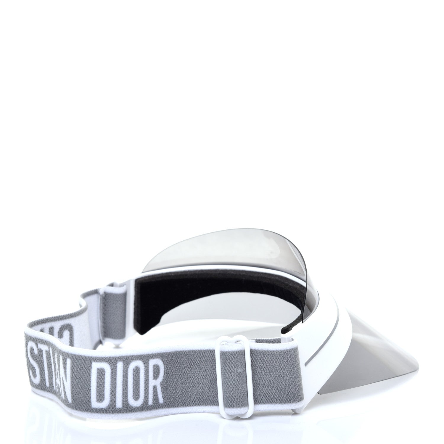 Christian Dior Mirrored DiorClub1 Sun Visor Grey 5 of 8