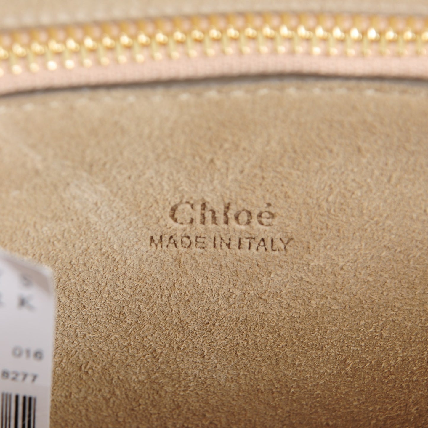 Suede Calfskin Medium Faye Shoulder Bag Tobacco