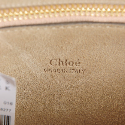 Chloe Suede Calfskin Medium Faye Shoulder Bag Tobacco 6 of 9