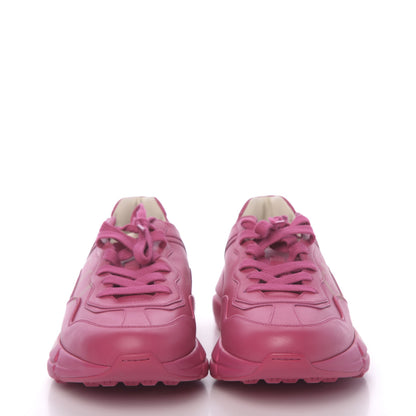 Gucci Calfskin Logo Womens Rhyton Sneakers 40 Box Pink 2 of 9