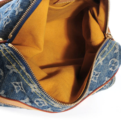 Louis Vuitton Monogram Denim Baggy PM Blue 5 of 7