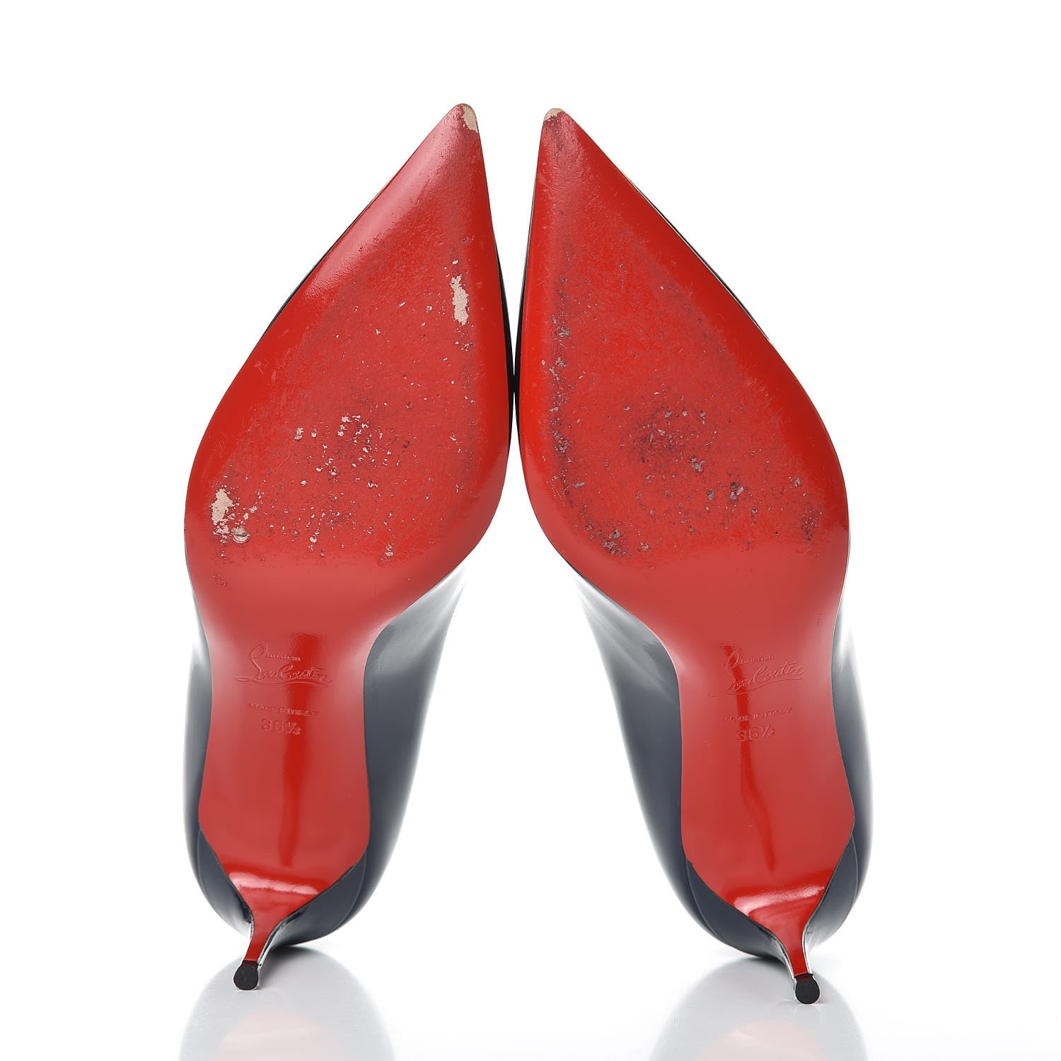 Christian Louboutin Patent Decollete 554 70 Pumps 36.5 Night 5 of 10