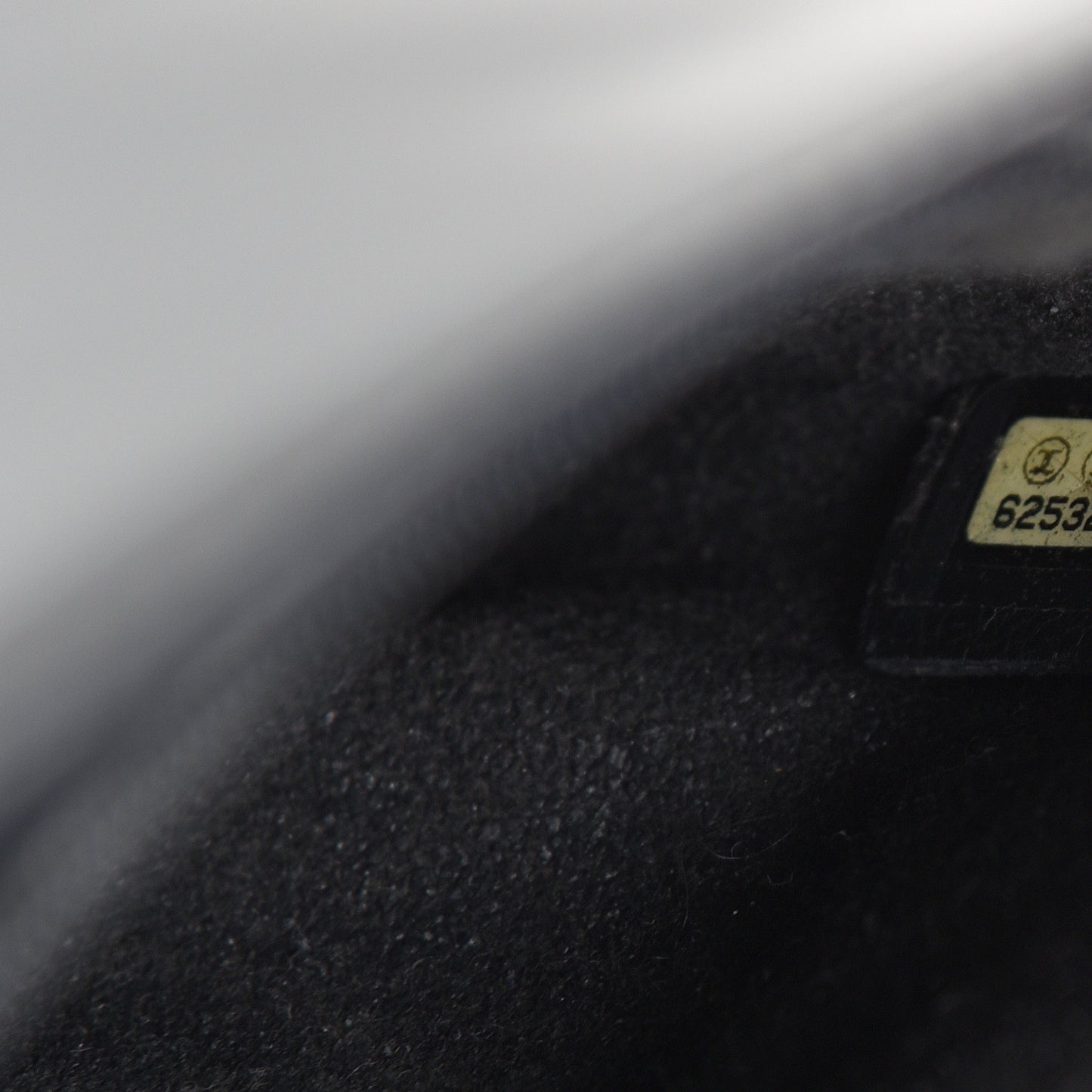 Patent Logo Shoulder Bag Black
