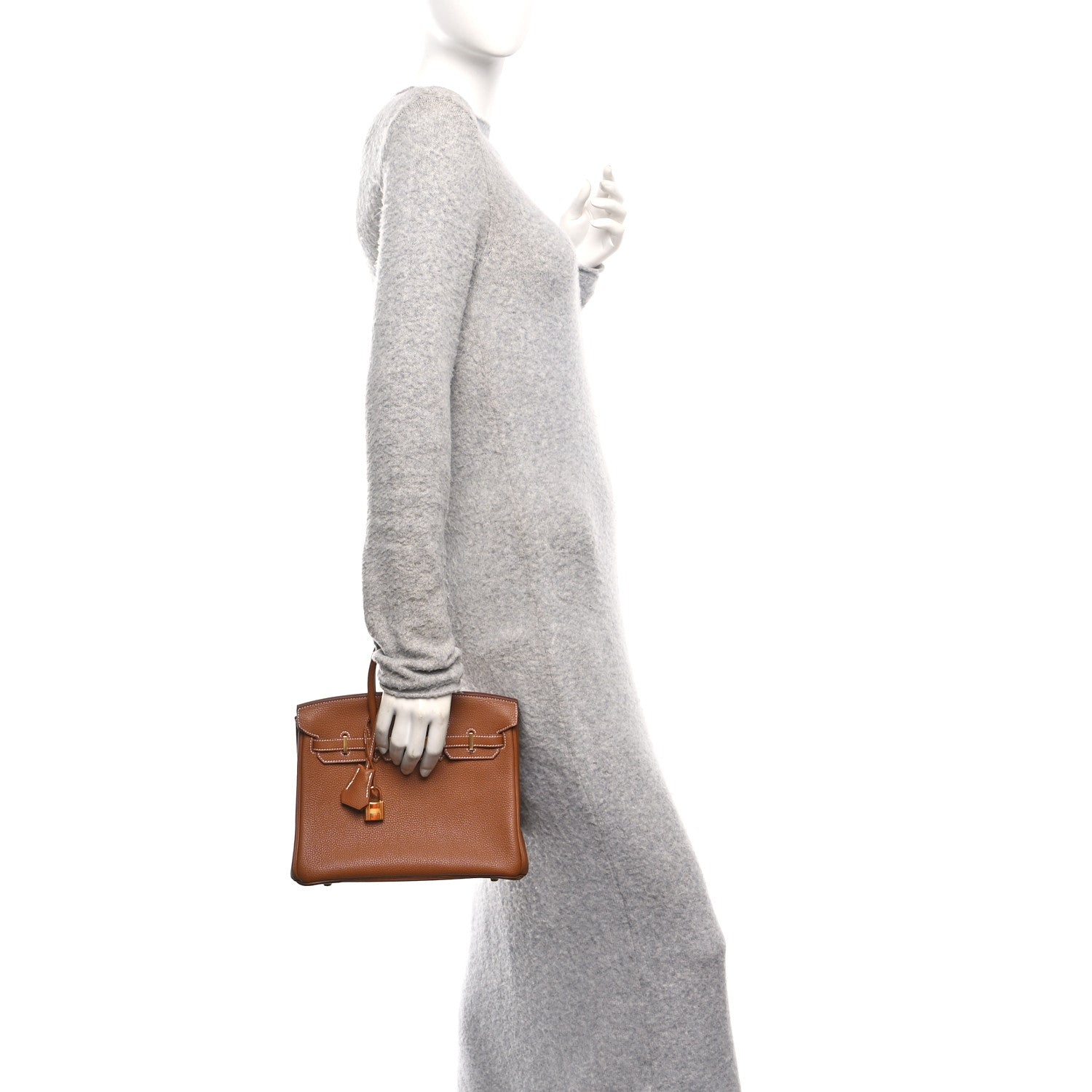 Hermes Togo Birkin 25 Gold 2 of 11