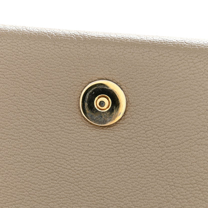 Balenciaga Chevre Gold Metallic Edge Hardware Money Wallet Rose de Sables 10 of 12