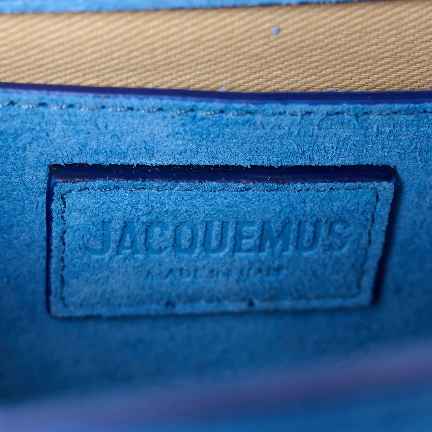 Jacquemus Nubuck Le Grand Bambino Blue 6 of 9