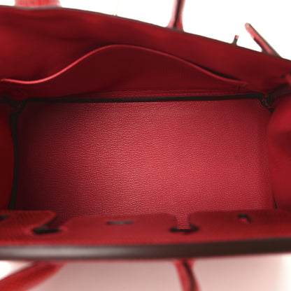 Hermes Lizard Birkin 25 Bougainvillea 5 of 13