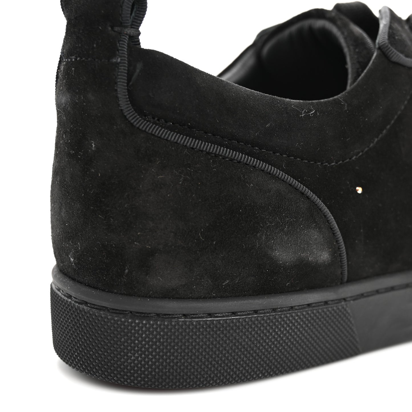 Veau Velours Crystal Mens Degralouis Low Top Sneaker 43 Black