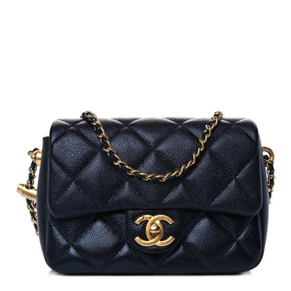 Chanel Iridescent Caviar Quilted Mini My Perfect Flap Black 1 of 10