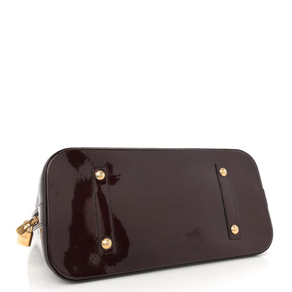Louis Vuitton Vernis Alma GM Amarante 4 of 12