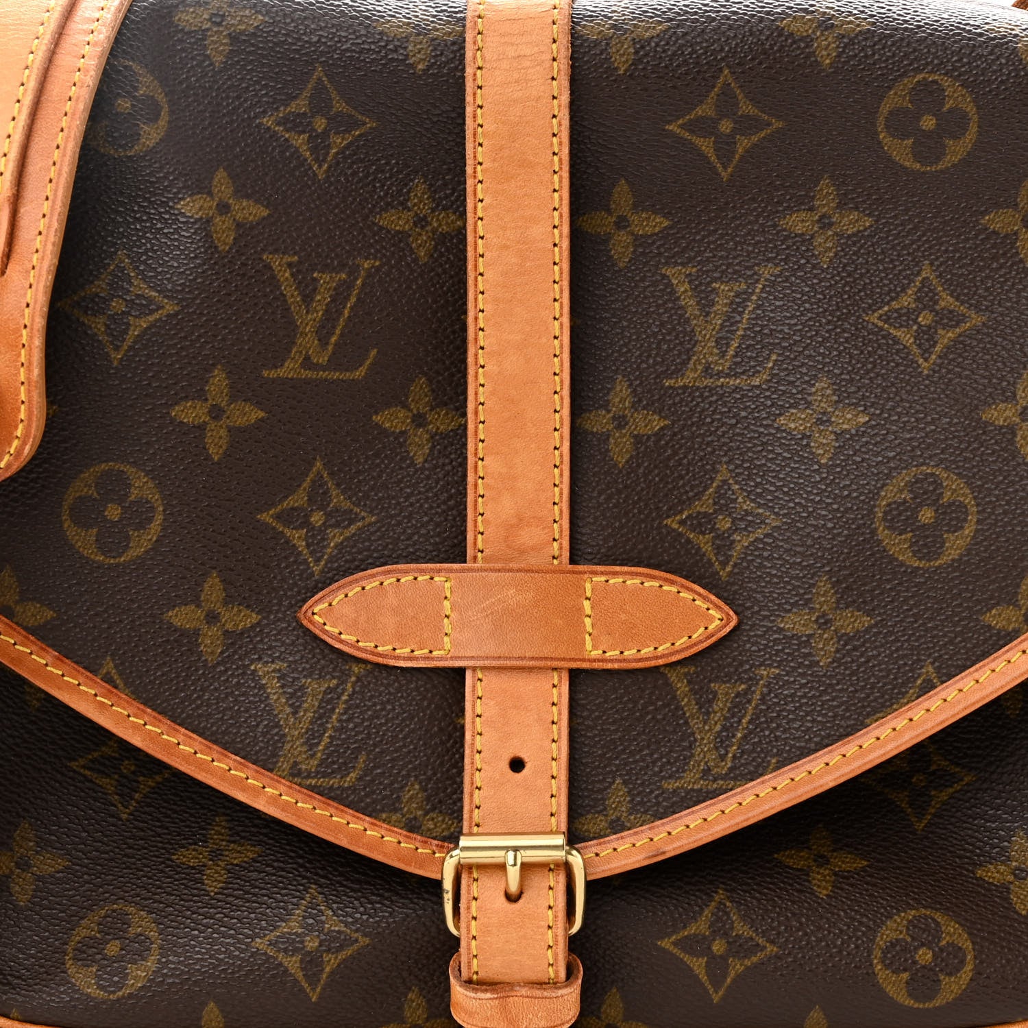 Louis Vuitton Monogram Saumur 30 8 of 12