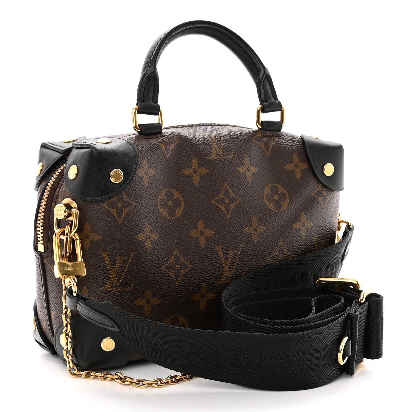 Monogram Petite Malle Souple Black