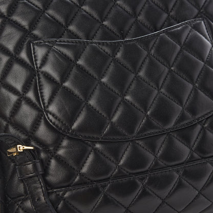 Chanel Lambskin Quilted Large Urban Spirit Backpack Black 14 of 14