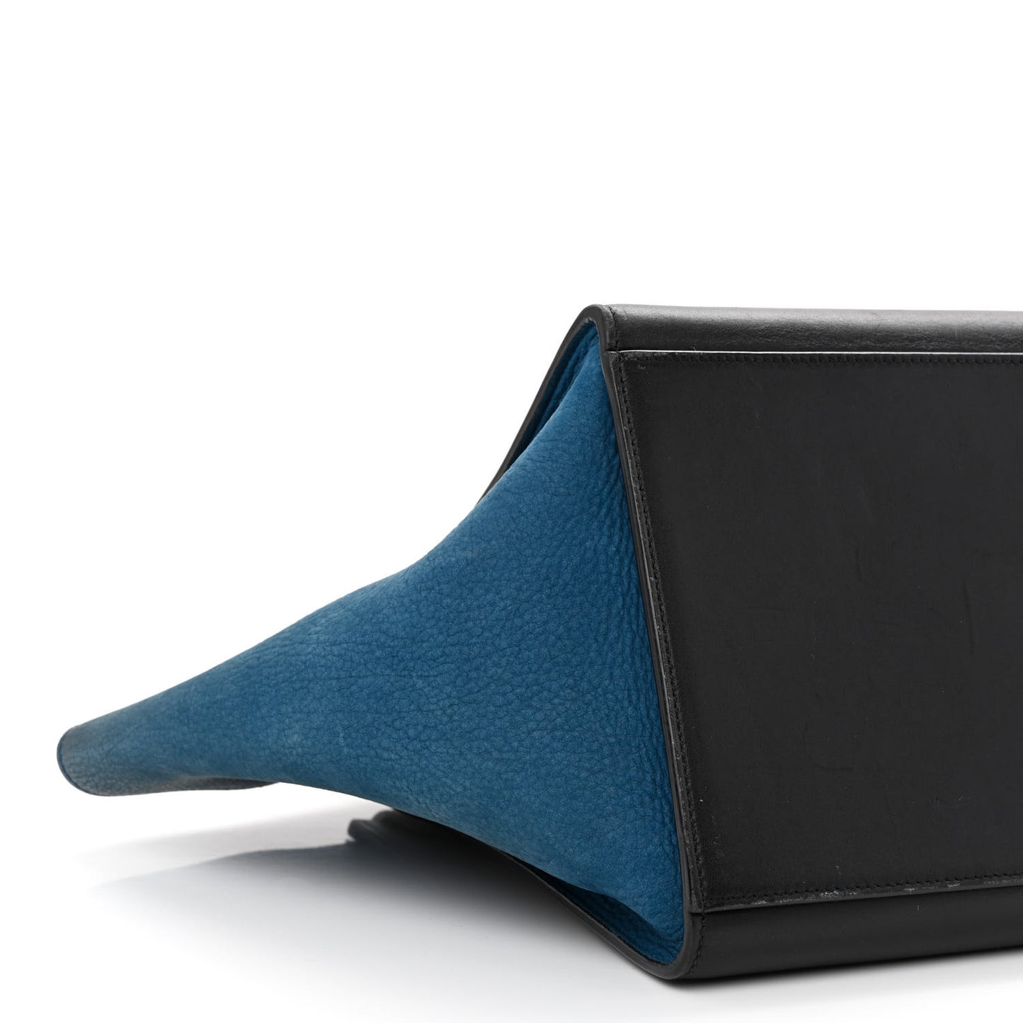 Bullhide Calfskin Grained Nubuck Medium Tri-Color Trapeze Sea