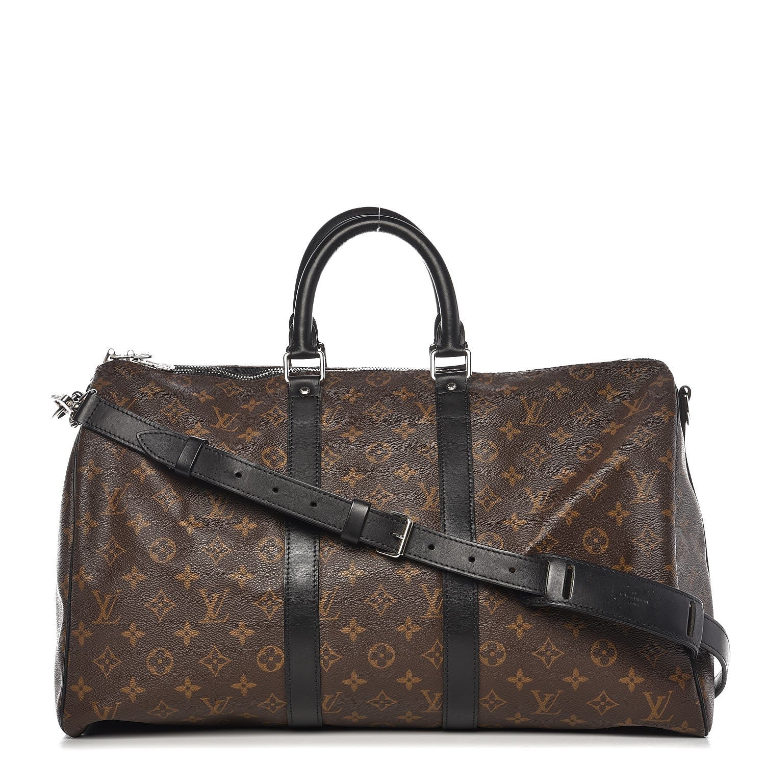 Louis Vuitton Monogram Macassar Keepall Bandouliere 45 1 of 10