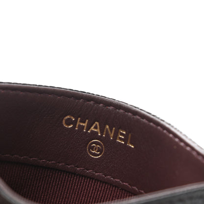 Chanel Caviar Quilted Card Holder Black 7 of 9