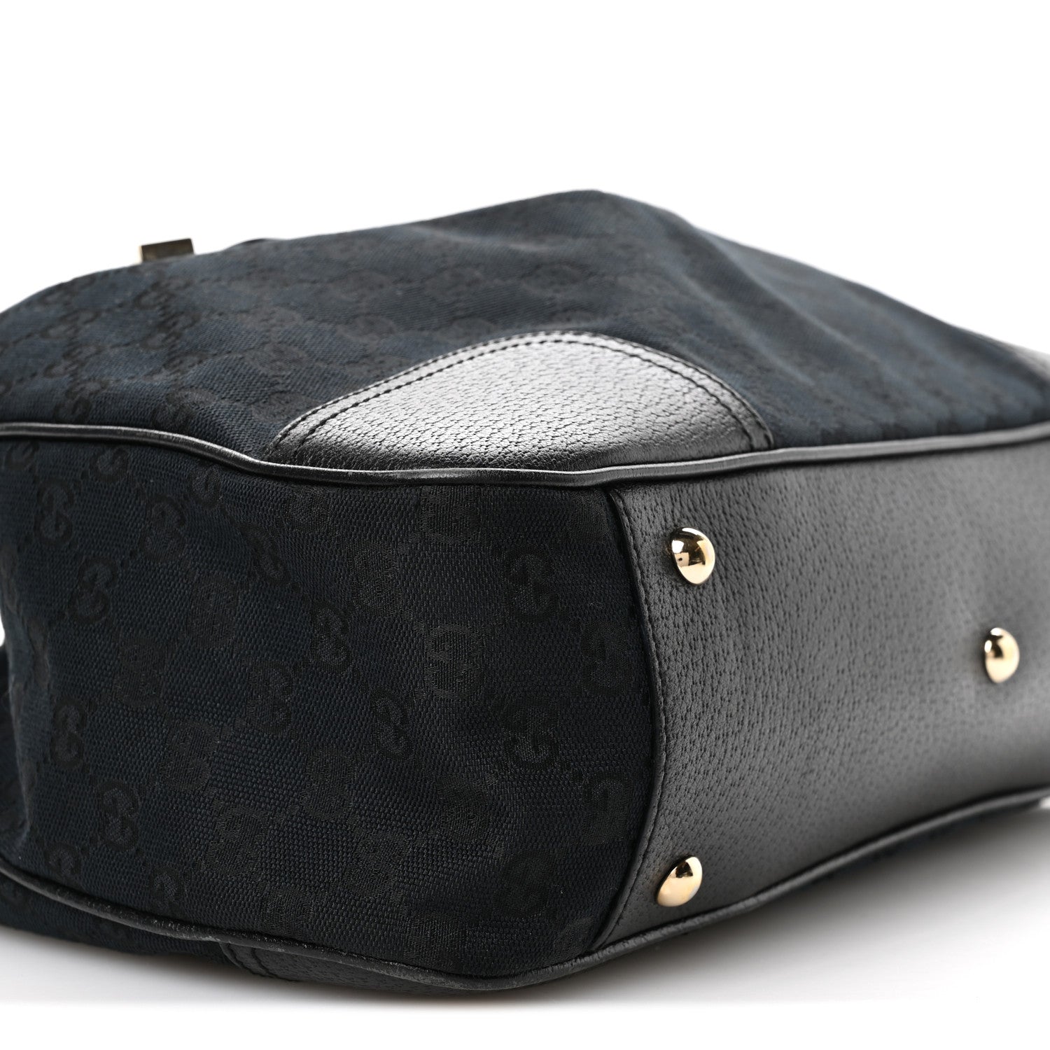 Gucci Monogram Medium Princy Tote Black 9 of 11
