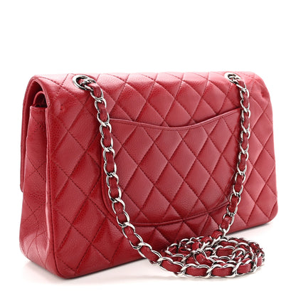 Chanel Caviar Quilted Medium Double Flap Red 3 of 11