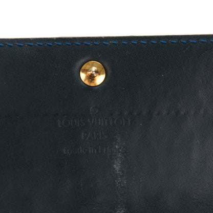 Louis Vuitton Vernis Sarah Wallet Blue Nuit 5 of 7